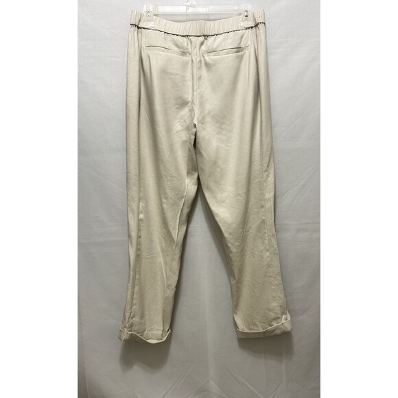 J. Jill Womens Small Petite Linen Stretch‎ Pants Beach Vacation Relax - Picture 7 of 8